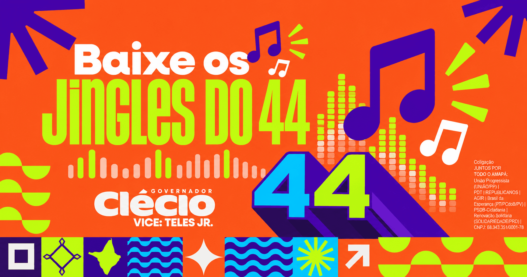 Baixe os Jingles do 44