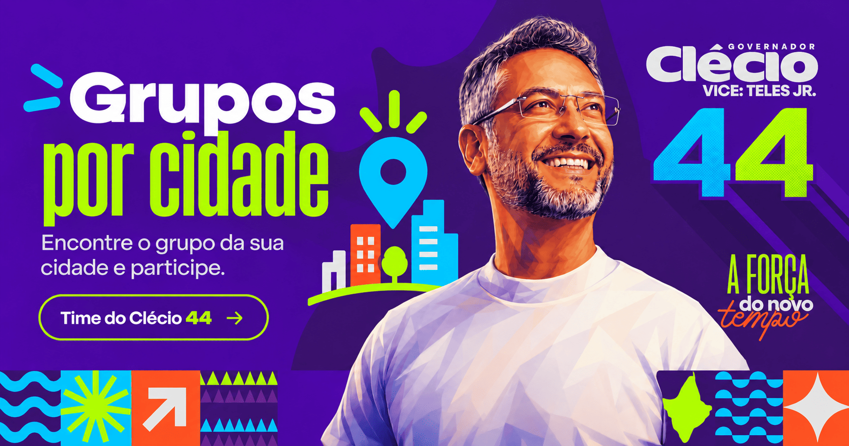 Grupos por Cidade